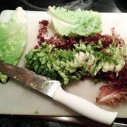 Замороженное пюре и вкусная закуска из зелени салата